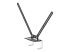 Logitech TV Mount For Video Bars - Høyre vinkel
