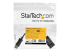 StarTech.com DisplayPort to HDMI Adapter, 4K 60Hz HDR10 Active DisplayPort 1.4 to HDMI 2.0b Video Converter, 4K DP to HDMI Adapter Dongle for Monitor/Display/TV, Latching DP Connector - Fremsiden