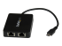 StarTech.com USB-C to Dual Gigabit Ethernet Adapter with USB 3.0 (Type-A) Port - Høyre vinkel