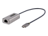 StarTech.com USB-C to Ethernet Adapter, 10/100/1000 Mbps, Gigabit Network Adapter w/ ASIX AX88179A Chip, 1ft/30cm Cable, USB Type C to RJ45 Ethernet Dongle, USB C to LAN Adapter, Windows/macOS/Linux/ChromeOS (US1GC30B2) - Høyre vinkel