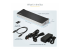StarTech.com USB-C Dock, 4K Triple Monitor USB Type-C Docking Station with Dual DisplayPort & HDMI, 100W Power Delivery + Charging, USB 3.0/3.1 Gen 1 Hub (1x USB-C + 4x USB-A) w/ Ethernet - Høyre vinkel